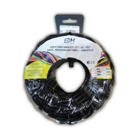 Câble EDM C41 2 x 0,75 mm Noir 5 m | Tienda24 - Global Online Shop Tienda24.eu