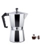 Cafetera Italiana EDM  Aluminio 6 Tazas | Tienda24 - Global Online Shop Tienda24.eu