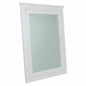 Espejo de pared Alexandra House Living Blanco Vidrio Madera de abeto 3 x 90 x 70 cm de Alexandra House Living, Espejos de par...