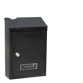 Briefkasten EDM Standard 21 x 6 x 30 cm Schwarz Stahl von EDM, Wandbriefkästen - Ref: S7901120, Preis: 18,61 €, Rabatt: %