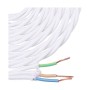 Cable EDM 3 x 1 mm Blanco 5 m | Tienda24 - Global Online Shop Tienda24.eu