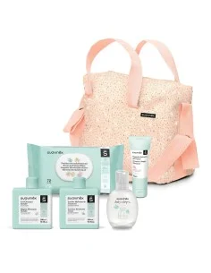 Coffret Bébé Home ESPRIT Bleu Vert Rose Polyester (3 Unités) | Tienda24 Tienda24.eu