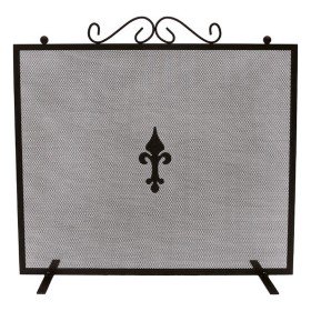 Parre-feu pour cheminée EDM Noir 67,3 x 0,8 x 61 cm de EDM, Accessoires pour cheminées - Réf : S7901407, Prix : 21,47 €, Remi...