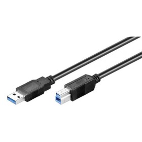 Cabo USB LINDY 36733 2 m Preto | Tienda24 - Global Online Shop Tienda24.eu