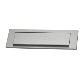 Briefkastenplatten EDM 25,4 x 7,5 cm Silberfarben Aluminium von EDM, Wandbriefkästen - Ref: S7901822, Preis: 9,08 €, Rabatt: %