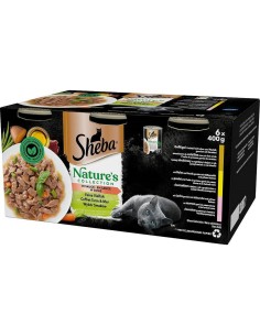 Aliments pour chat Sheba Oiseaux 40 x 85 g | Tienda24 Tienda24.eu