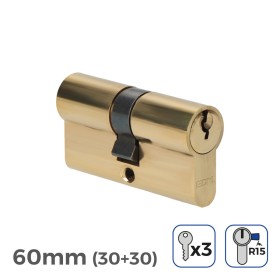 Cilindro EDM r15 Europeu Leva comprida Dourado Latão (70 mm) | Tienda24 - Global Online Shop Tienda24.eu