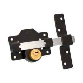 Serrure de sécurité IFAM B5/50 Laiton Recouvrir Marron Acier 110 mm | Tienda24 - Global Online Shop Tienda24.eu