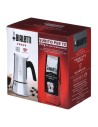 Italienische Kaffeemaschine Bialetti Silberfarben Edelstahl 240 ml 6 Tassen | Tienda24 Tienda24.eu