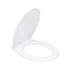 Abattant WC EDM Blanc PVC de EDM, Accessoires pour wc - Réf : S7901966, Prix : 12,66 €, Remise : %