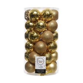 Bolas de Navidad Decoris 37 Piezas Oro Dorado Ø 6 cm de Decoris, Navidad - Ref: S7902041, Precio: 17,07 €, Descuento: %