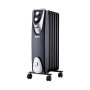 Radiateur EDM Black Edition Noir/Gris 1000 W | Tienda24 - Global Online Shop Tienda24.eu