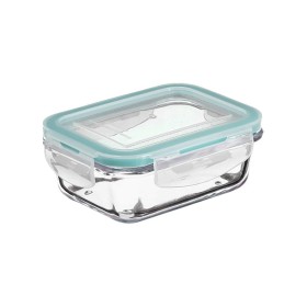 Lunchbox 5five Blau Durchsichtig Kristall 800 ml 18,5 x 12,5 x 6 cm rechteckig von 5five, Lagerung von Lebensmitteln - Ref: S...