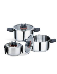 Casserole avec Couvercle en Verre BRA S0423851 | Tienda24 Tienda24.eu