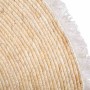 Carpet Alexandra House Living White Natural 100 x 100 cm Circular | Tienda24 - Global Online Shop Tienda24.eu