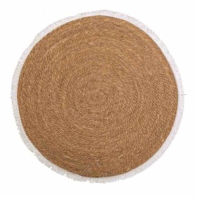 Carpet Alexandra House Living White Natural 100 x 100 cm Circular by Alexandra House Living, Rugs - Ref: D1630451, Price: 31,...