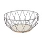 Fruit Bowl Secret de Gourmet Baltik Silver Black Metal | Tienda24 - Global Online Shop Tienda24.eu