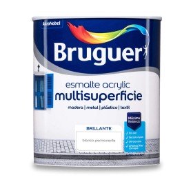 Émail Bruguer 5297934 Portes Laque Permanent White 750 ml Satiné | Tienda24 - Global Online Shop Tienda24.eu