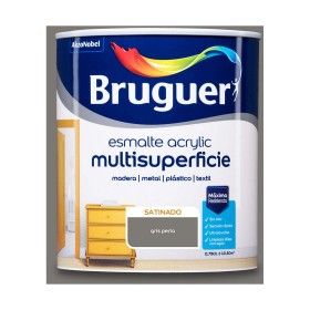 Synthetic enamel paint Bruguer 5197987 Spray Multi-use 400 ml Pearl Gray | Tienda24 - Global Online Shop Tienda24.eu