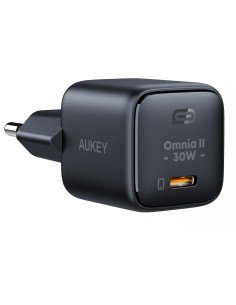 Caricabatterie da Parete Aukey PA-B1L Black Nero 30 W da Aukey, Caricabatterie - Ref: S9147058, Precio: 18,30 €, Descuento: %