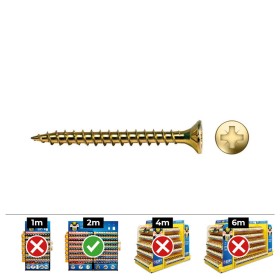 Box of screws CELO 4 x 20 mm Metric screw thread 500 Units Galvanised | Tienda24 - Global Online Shop Tienda24.eu