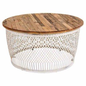 Mesa de apoio DKD Home Decor Branco Ferro 33 x 33 x 35 cm | Tienda24 - Global Online Shop Tienda24.eu