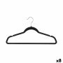 Hangers 5five Black Felt 8 Units (45,5 x 23 cm) | Tienda24 - Global Online Shop Tienda24.eu