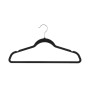 Hangers 5five Black Felt 8 Units (45,5 x 23 cm) | Tienda24 - Global Online Shop Tienda24.eu