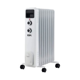 Oil-filled Radiator (9 chamber) EDM 07124 White 2000 W by EDM, Oil Filled Radiators - Ref: S7903457, Price: 77,63 €, Discount: %