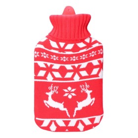 Hot Water Bottle EDM Rojo/Blanco 2 L by EDM, Hot and cold treatments - Ref: S7903460, Price: 9,14 €, Discount: %