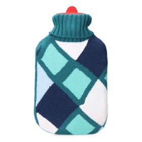 Hot Water Bottle EDM Blue Wool (2 L) by EDM, Hot and cold treatments - Ref: S7903465, Price: 9,14 €, Discount: %