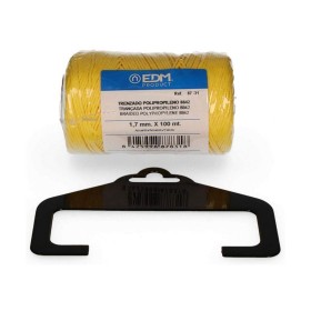 écheveau tressé EDM Jaune polypropylène de EDM, Canettes - Réf : S7903556, Prix : 4,95 €, Remise : %