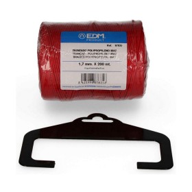 écheveau tressé EDM Rouge polypropylène de EDM, Canettes - Réf : S7903560, Prix : 7,56 €, Remise : %