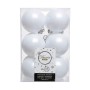 Christmas Baubles Decoris 12 Units White Plastic Ø 6 cm by Decoris, Christmas - Ref: S7903782, Price: 5,93 €, Discount: %