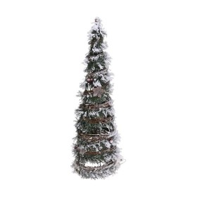 Statua Decorativa Albero di Natale Tinsel Rame Fucsia polipropilene PET 24 x 46 x 24 cm (24 Unità) | Tienda24 - Global Online Shop Tienda24.eu