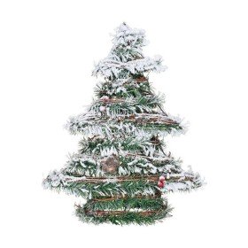 Couronne de Noël Multicouleur Plastique 55 x 7 x 55 cm | Tienda24 - Global Online Shop Tienda24.eu