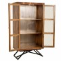 Vitrina Alexandra House Living Madera Hierro 47 x 175 x 90 cm de Alexandra House Living, Vitrinas - Ref: D1630473, Precio: 93...