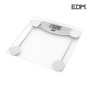 Digital Bathroom Scales EDM 07520 Black Transparent Crystal 180 kg | Tienda24 - Global Online Shop Tienda24.eu