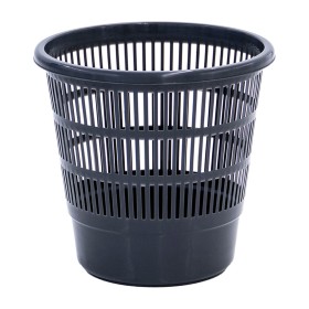 Rubbish bin Plastiken Grille Black polypropylene 16 L by Plastiken, Wastebaskets - Ref: S7904318, Price: 4,60 €, Discount: %