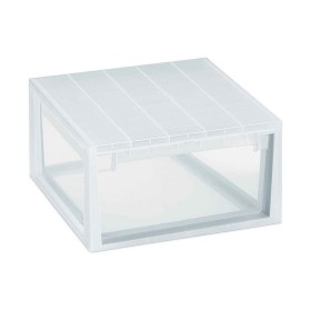 Cassettiera Terry LightDrawer L Multiuso Bianco Trasparente polipropilene Plastica 39,6 x 39 x 21,3 cm di Terry Store-Age, Ar...