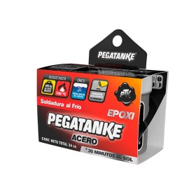 Kaltverschweißung PEGATANKE Epoxi Stahl Schwarz 32 ml von PEGATANKE, Epoxid-Klebstoffe - Ref: S7904363, Preis: 9,37 €, Rabatt: %