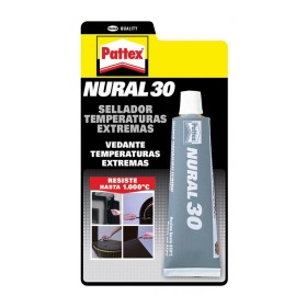 Cimento Pattex Nural 30 Adesivo Resistente a altas temperaturas Cinzento 150 g de Pattex, Selantes - Ref: S7904634, Preço: 14...