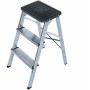 3-step folding ladder EDM Aluminium (40 x 14 x 82 cm) by EDM, Folding Steps - Ref: S7904808, Price: 38,68 €, Discount: %