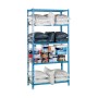 Shelves Simon Rack Maderclick Plus 5/500 750 kg Metal 5 Shelves Particleboard (200 x 100 x 50 cm) | Tienda24 - Global Online Shop Tienda24.eu