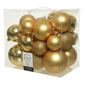 Bolas de Natal Decoris Dourado (26 Peças) de Decoris, Natal - Ref: S7905291, Preço: 23,58 €, Desconto: %