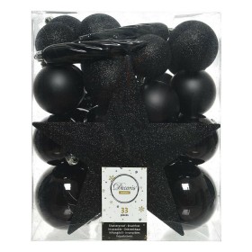 Bolas de Navidad Decoris Negro Multicolor (33 Piezas) de Decoris, Navidad - Ref: S7905295, Precio: 18,45 €, Descuento: %