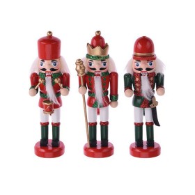 Ensemble Décorations de Noël Rouge Doré Argenté Plastique (24 Unités) | Tienda24 - Global Online Shop Tienda24.eu