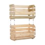 Scatola per Sistemare Impilabile Astigarraga 60 x 28,5 x 35,3 cm Legno Pino | Tienda24 - Global Online Shop Tienda24.eu