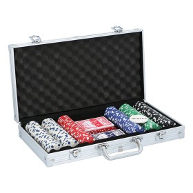 Set da Poker Valigetta Alluminio 300 Pezzi di BigBuy Party, Carte - Rif: S7905513, Prezzo: 63,90 €, Sconto: %