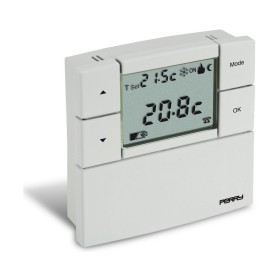 Drahtloses Zeitschaltthermostat Perry 1tx cr029 Wi-Fi Weiß | Tienda24 - Global Online Shop Tienda24.eu